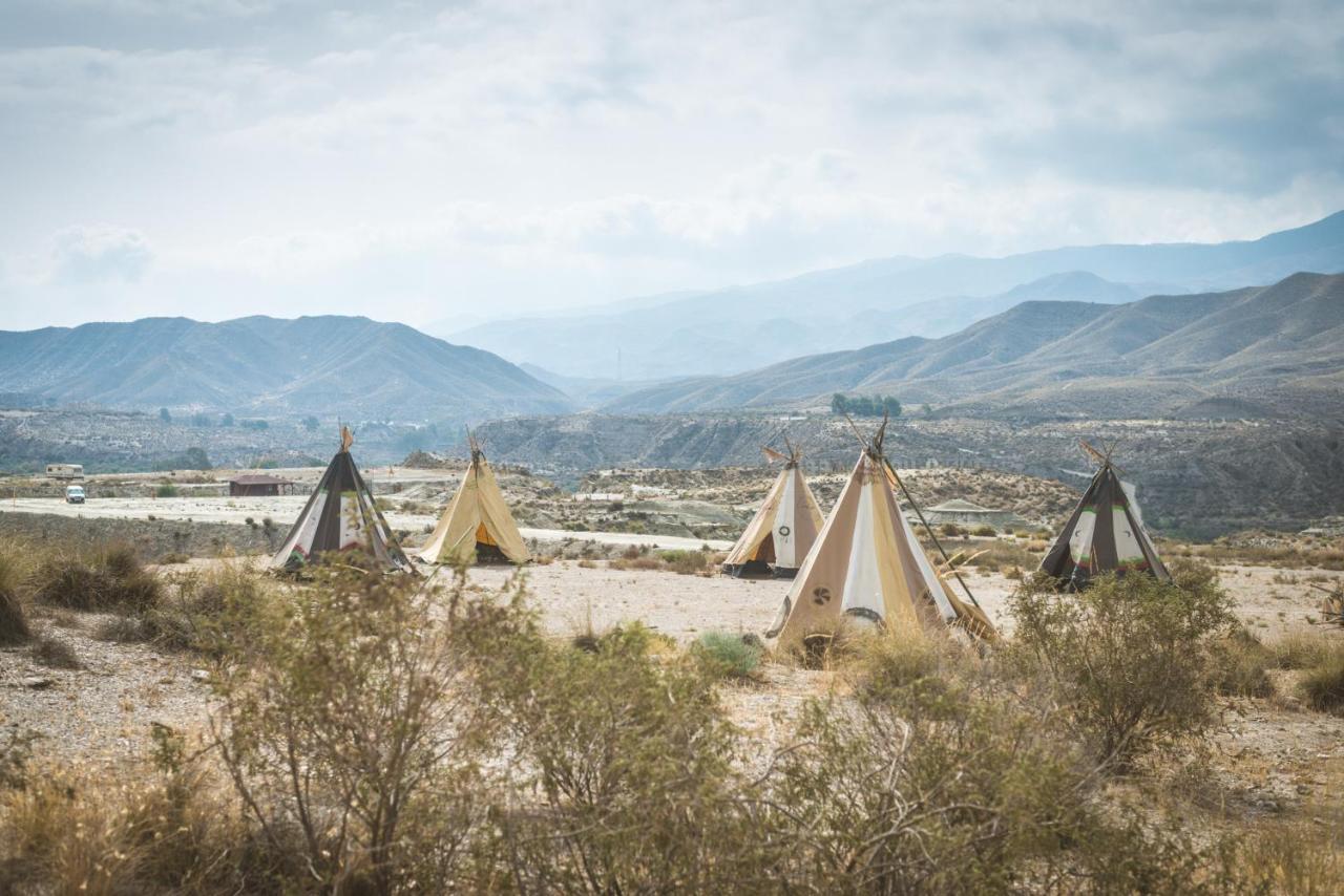 Camping Fort Bravo Tabernas Kültér fotó